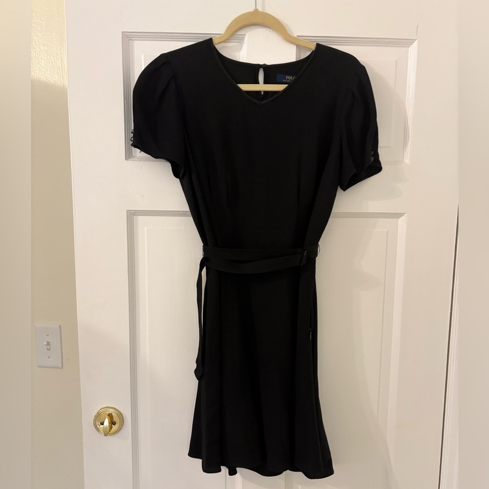 Polo Ralph Lauren Black Mini Dress